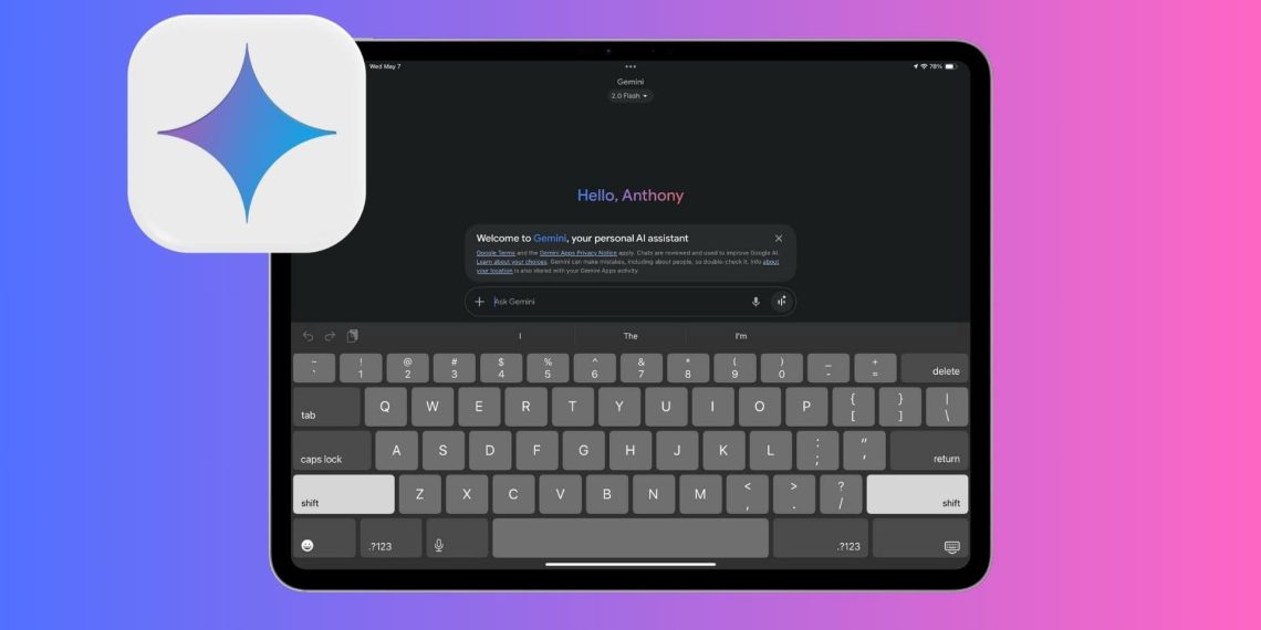 Google Launches Dedicated Gemini App for iPad with Enhanced Features